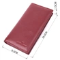 Гаманець ST Leather З натуральної шкіри Бордовий (22541) - зменшене зображення 3