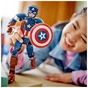 Конструктор LEGO Marvel Фігурка Капітана Америка для складання 310 деталей (76258) - зменшене зображення 6