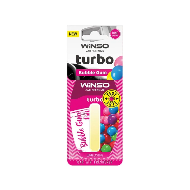 Ароматизатор для автомобиля WINSO Turbo Bubble Gum (532660) - изображение 1