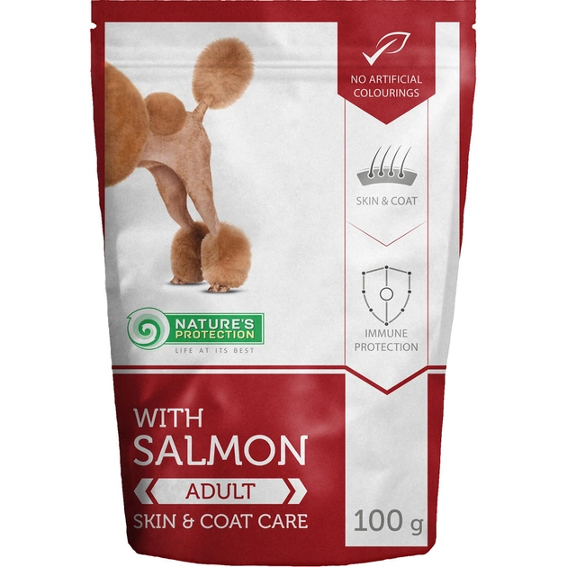Вологий корм для собак Nature's Protection Skin&Coat Care 100 г (KIK45282) - зображення 1