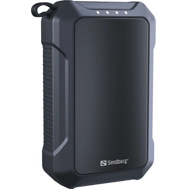 Батарея універсальна Sandberg 10000mAh, Hand Warmer, flashlight 1W, USB-C/USB-A 2A/5V (420-65) - зображення 1