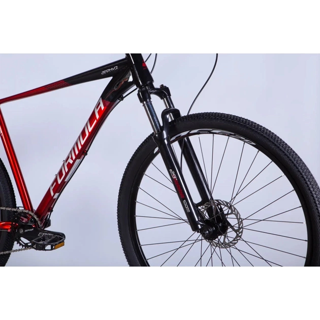 Велосипед Formula 29" ZEPHYR 1.0 HDD рама-21" AL 2026 чорно-червоний (OPS-FR-29-455) - изображение 4