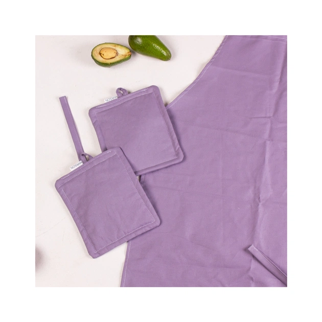 Фартух MirSon Набір №214 - Lavender дві прихватки + дві рукавички-прихватки + фартух (2200006754329) - picture 4