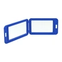 Бейдж Buromax вертикальний, 69 х 111мм, PP+PVC, синій (BM.5414-02) - уменьшенное изображение 2
