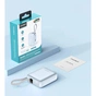 Батарея універсальна Choetech 10000mAh, 35W, PD/3.0, LED Display, buid-in type-C cabel, Blue (B832-LBE) - зменшене зображення 7