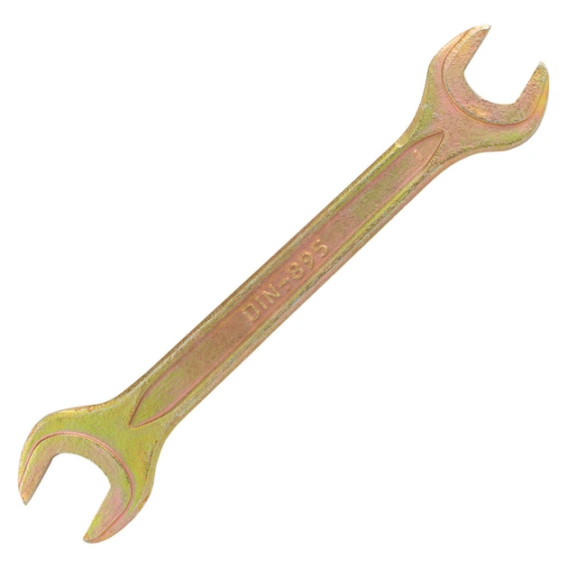 Ключ Sigma ріжковий 12x13мм жовтий цинк (6025131) - picture 4