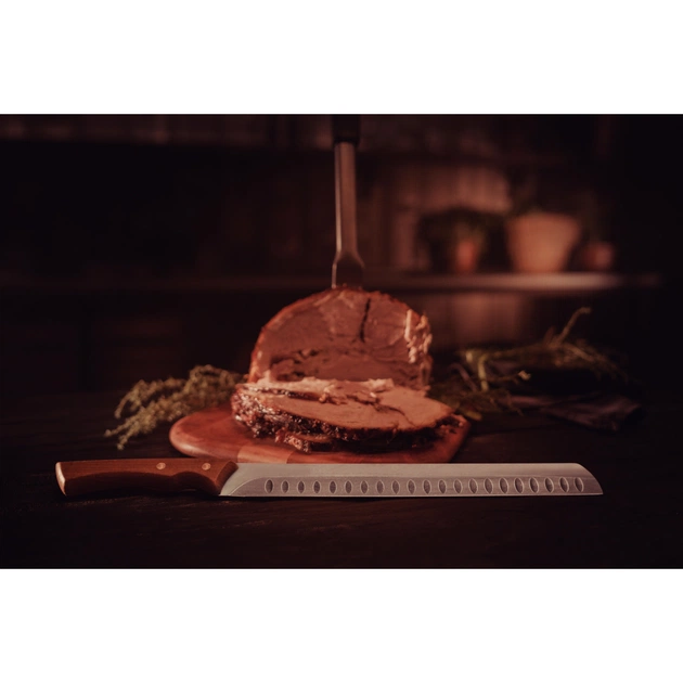 Кухонний ніж Tramontina Churrasco Black для тонкої нарізки 305 мм (22842/112) - picture 8