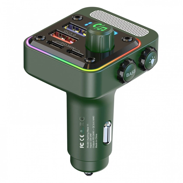 FM модулятор Aspiring Wave 11, 54W (WA.7002) - picture 2