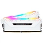 Модуль пам'яті для комп'ютера DDR4 16GB (2x8GB) 3200 MHz Vengeance RGB Pro White Corsair (CMW16GX4M2C3200C16W) - зменшене зображення 2