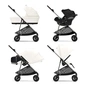 Коляска Cybex Melio Cotton White (з бампером) (522002659) - зменшене зображення 8
