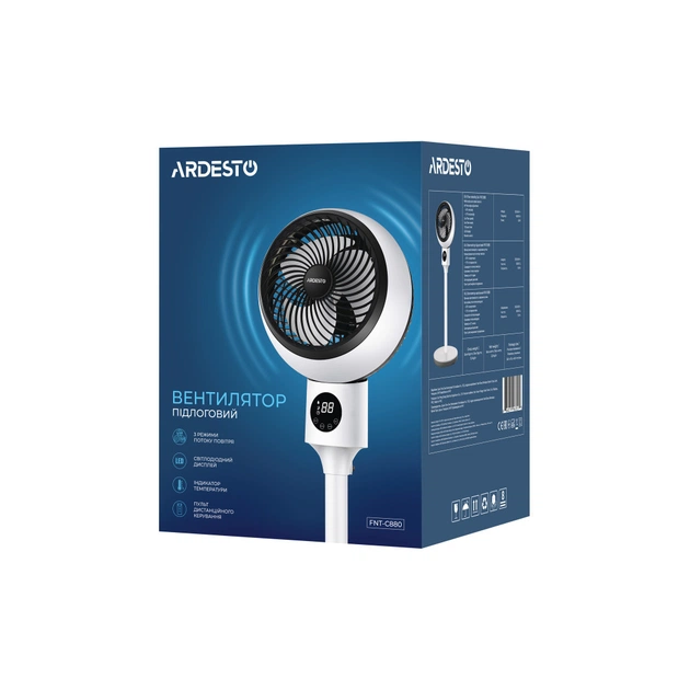 Вентилятор Ardesto FNT-C880 - зображення 2