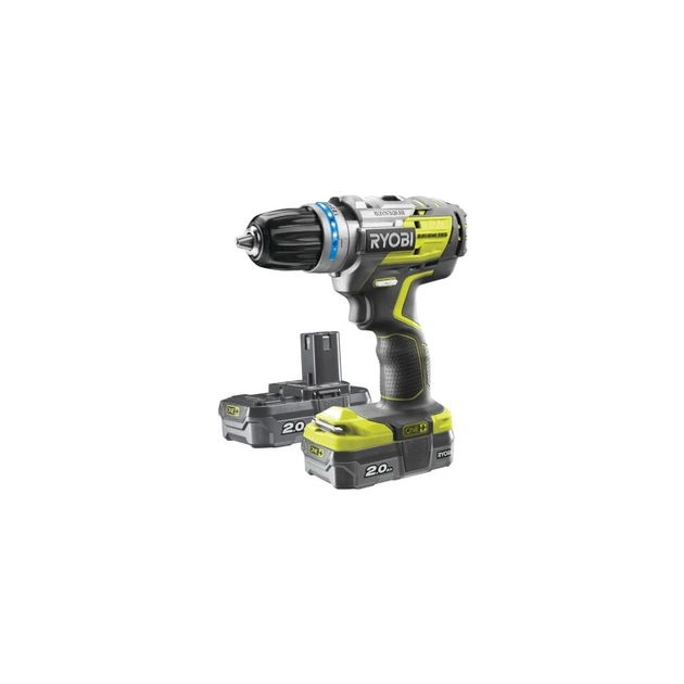 Шуруповерт Ryobi ONE+ R18PDBL-220S, 18В, 2х2.0 Аh, сумка (5133003436) - зображення 1