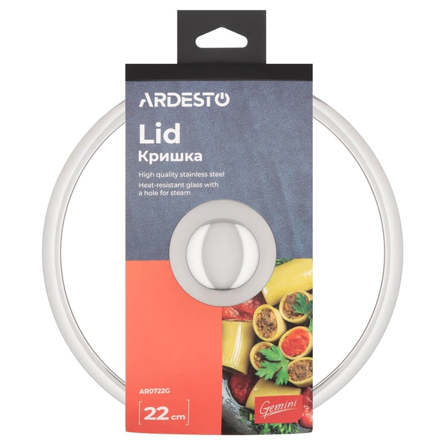 Кришка для посуду Ardesto Gemini 22 см (AR0722G) - picture 3