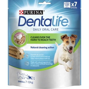 Ласощі для собак Purina DentaLife Small Для підтримки здоров'я порожнини рота 115 г (7613035379817/8445291614550) изображение 1