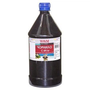 Чорнило WWM Canon GI-490 1000г Black pigm (C49/BP-4) зображення 1