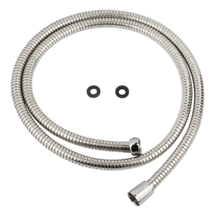 Шланг для душа TAU 1/2" SS розтяжний 150-180см (XB-9463) изображение 1