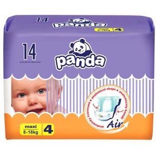 Підгузки Bella Panda Maxi 14 шт (5900516601768) зображення 1