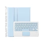 Чохол до планшета BeCover Keyboard+TouchPad Samsung Tab S9 (SM-X710/SM-X716)/S9 FE (SM-X510/SM-X516B) 11.0" Light Blue (712420) - зменшене зображення 1