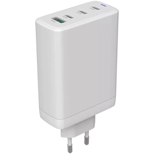 Зарядний пристрій Canyon CU140ACC GaN 150W 3xPD 1xQC EU White (CNS-CUW140ACC) изображение 1