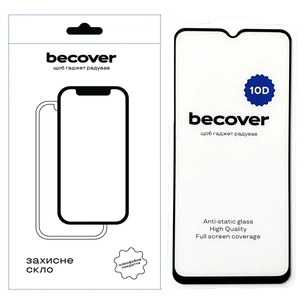 Скло захисне BeCover Samsung Galaxy A14 4G SM-A145/A14 5G SM-A146 10D Black (711518) зображення 1
