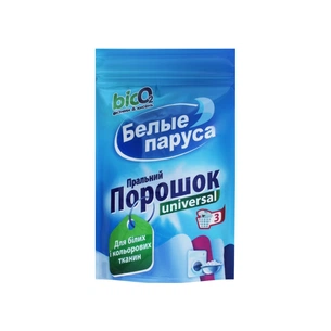 Пральний порошок Білі Вітрила Universal 400 г (4820017661201) зображення 1