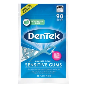 Флос-зубочистки DenTek Комфортне очищення 90 шт. (047701000922) зображення 1