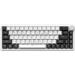 Клавіатура GamePro Asgard Valhalla MK210W Pro 65 RGB Wireless/Bluetooth/USB White (MK210W Pro) зображення 1