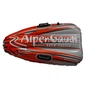 Санки Alpen Gaudi Alpen Speed Flash серо-оранжевые (4020716899702) - зменшене зображення 2