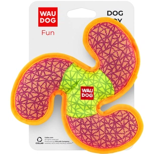 Іграшка для собак WAUDOG Fun Пропелер 21х21 см рожева (62067) зображення 1