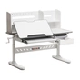 Парта FunDesk (1+1+1) (FIORE II GREY) - зменшене зображення 3