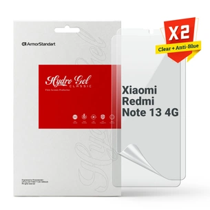 Плівка захисна Armorstandart Kit Clear + Anti-Blue Xiaomi Redmi Note 13 4G (ARM80692) изображение 1