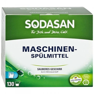 Порошок для миття посуду в посудомийці Sodasan 2 кг (4019886024204) зображення 1