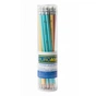 Олівець графітний Buromax Pastel HB з гумкою асорті (BM.8526-20) - зменшене зображення 4