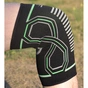 Фіксатор коліна PowerPlay PP-4099 Knee Support Чорно/Зелені S/M (PP_4099_S/M_Bl/Green) - уменьшенное изображение 5