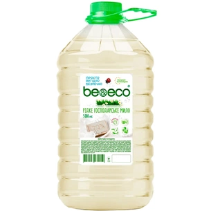 Гель для прання Be&Eco мило господарське 5 л (4820168433498) зображення 1