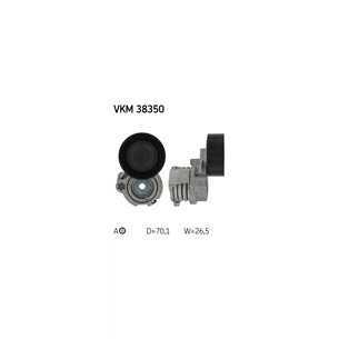 Натягувач ременя з роликом SKF VKM 38350 зображення 1