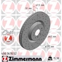 Гальмівний диск ZIMMERMANN 400.3670.52 - зменшене зображення 1