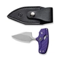 Ніж Civivi Typhoeus Fixed Blade Stonewash Purple G10 (C21036-2) - зменшене зображення 4