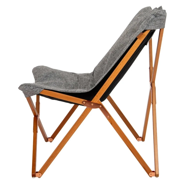 Крісло складане Bo-Camp Bloomsbury L Grey (1200370) - picture 4