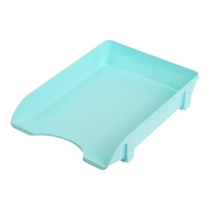 Лоток для паперів Buromax горизонтальний, м'ятний (BM.6354-38) изображение 1