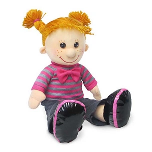 М'яка іграшка Lava Лялька Майя в кофтині з бантиком (муз., 28 см) (LA8575R) зображення 1