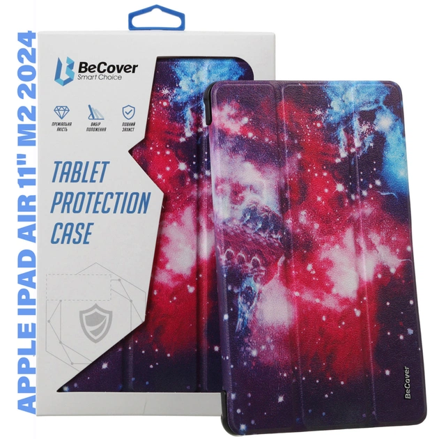 Чехол для планшета BeCover Smart Case Apple iPad Air 11" M2/M3 (2024/2025) Space (711609) - изображение 1