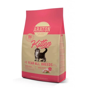 Сухий корм для кішок ARATON Kitten 1.5 кг (ART45644) зображення 1