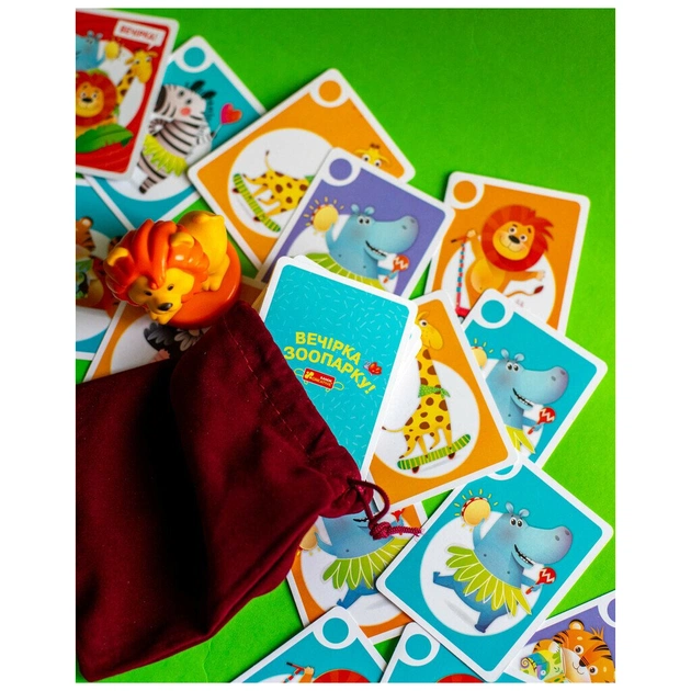 Настільна гра Ранок Вечірка в зоопарку (4827476988573) - изображение 6