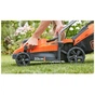 Газонокосарка Black&Decker BCMW3318 18V, 2x2.5Ah, ширина косіння 32 см (BCMW3318L2) - зменшене зображення 8