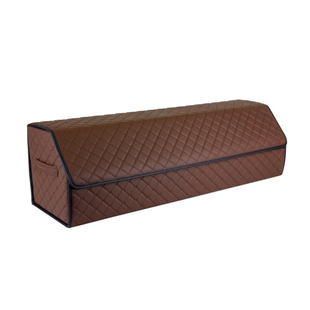 Сумка-органайзер EVAtech ECO XXL 30x30x100 см коричнева з коричневою ниткою (EHECEWZZBR) - picture 1