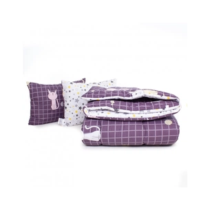 Ковдра MirSon Набір Tencel Зима №3069 Color Fun Line Whales + 2 подушки середні 200х220+2х50х70 (2200004847962) зображення 1
