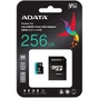 Карта пам'яті ADATA 256GB microSD class 10 UHS-I U3 V30 A2 Premier Pro SD 6.0 (AUSDX256GUI3V30SA2-RA1) - зменшене зображення 4