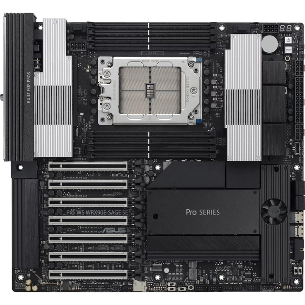 Серверна материнська плата ASUS PRO WS WRX90E-SAGE SE sTR5 WRX90 8xDDR5 M.2 EEB (90MB1FW0-M0EAY0) - зображення 1