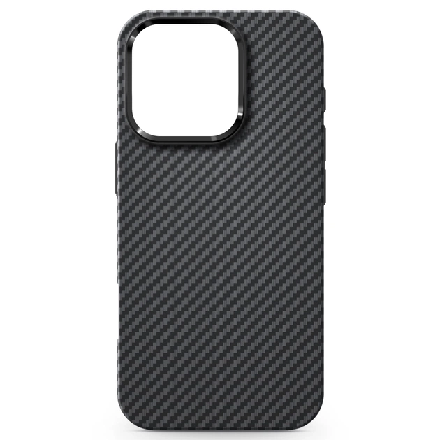 Чехол для мобильного телефона Armorstandart LikeCarbon2 MagCase для Apple iPhone 16 Pro Black (ARM83809) - изображение 1